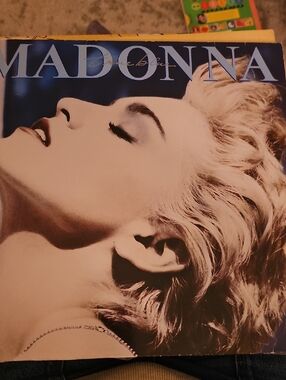 Madonna 1986 Album True Blue  Record Album Music Vintage  Vinyl 80s
